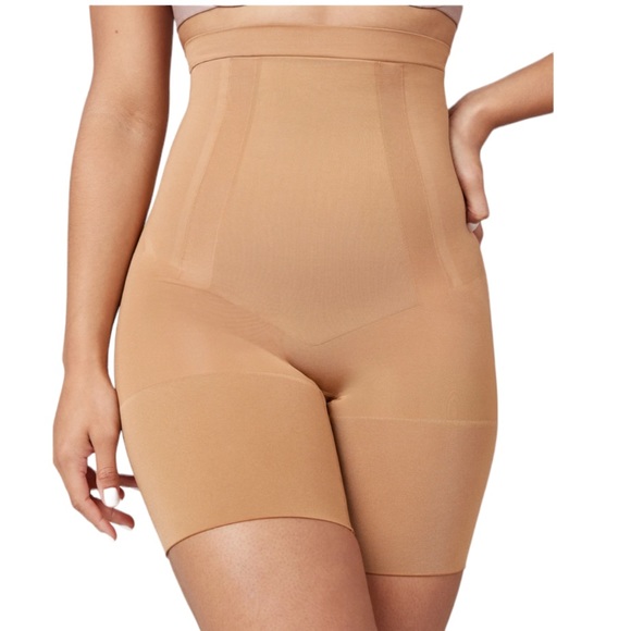 SPANX Other - New SPANX Plus Size OnCore Firm Control High-Waist Thigh Shaper Dark Beige 3X